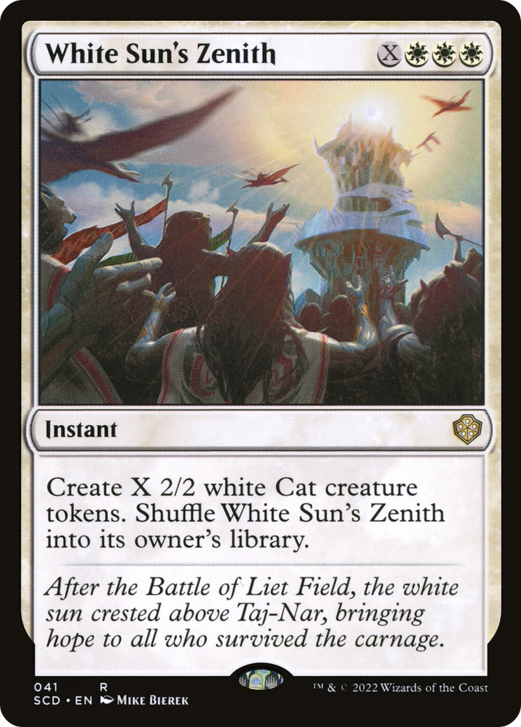 White Sun's Zenith [Starter Commander Decks] | Galaxy Games LLC