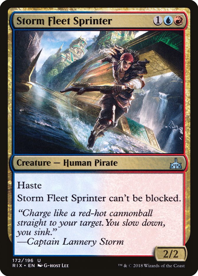 Storm Fleet Sprinter [Rivals of Ixalan] | Galaxy Games LLC