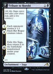 Tribute to Horobi // Echo of Death's Wail [Kamigawa: Neon Dynasty Prerelease Promos] | Galaxy Games LLC