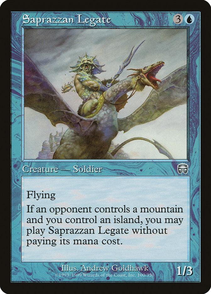 Saprazzan Legate [Mercadian Masques] | Galaxy Games LLC