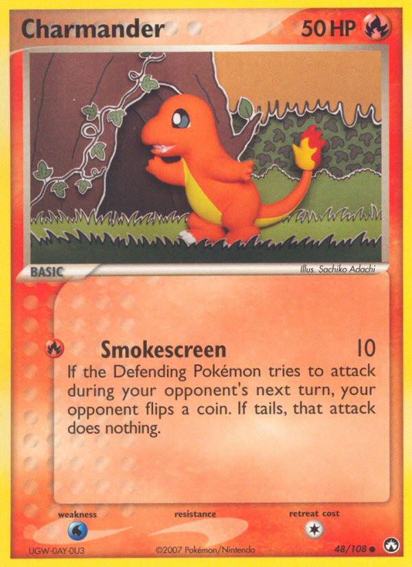 Charmander (48/108) [EX: Power Keepers] | Galaxy Games LLC