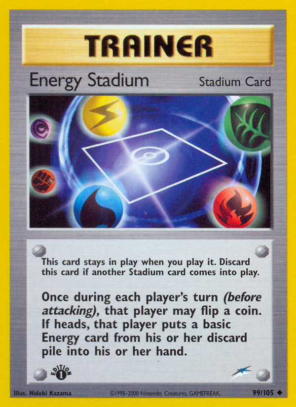 Energy Stadium (99/105) [Neo Destiny 1st Edition] | Galaxy Games LLC