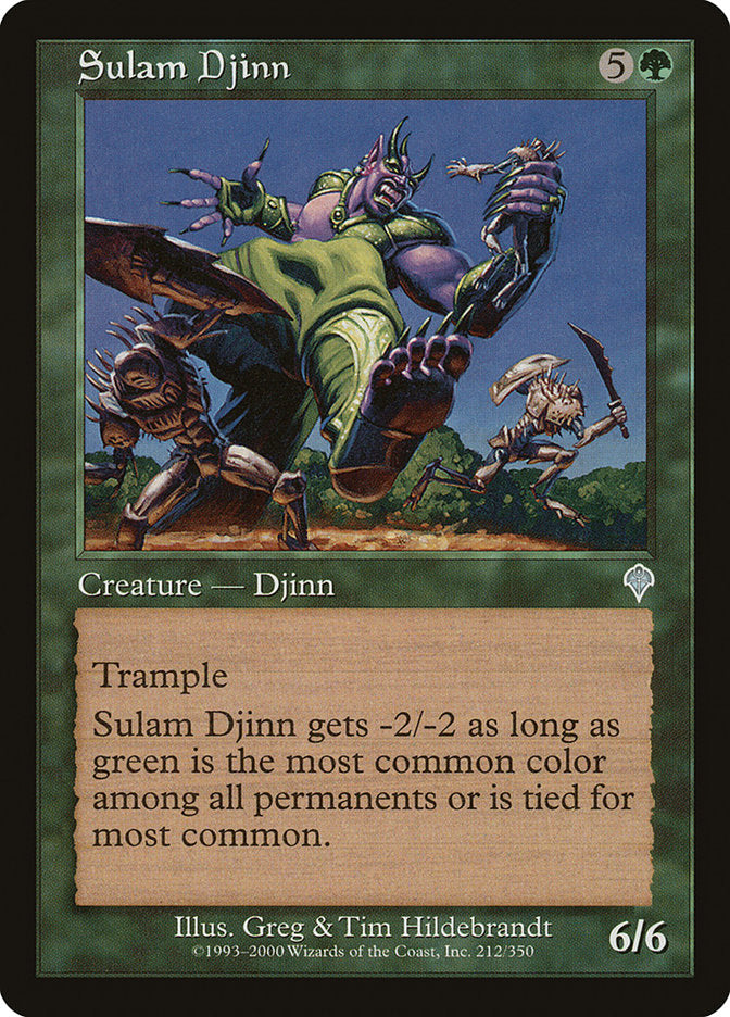 Sulam Djinn [Invasion] | Galaxy Games LLC
