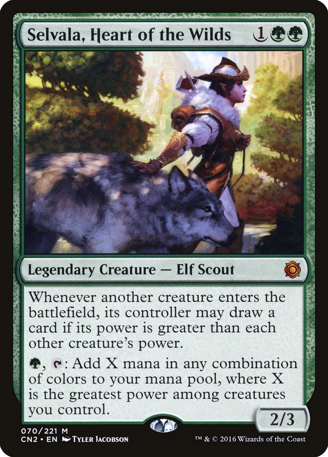 Selvala, Heart of the Wilds [Conspiracy: Take the Crown] | Galaxy Games LLC