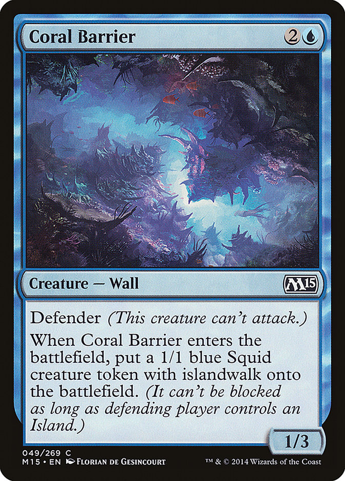 Coral Barrier [Magic 2015] | Galaxy Games LLC