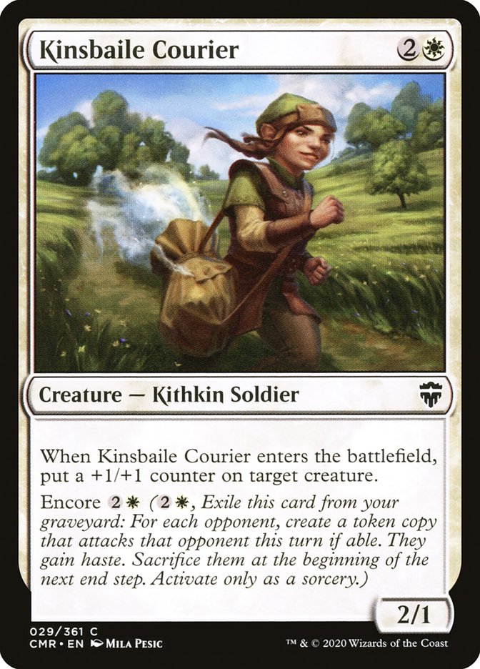 Kinsbaile Courier [Commander Legends] | Galaxy Games LLC