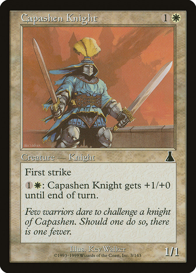 Capashen Knight [Urza's Destiny] | Galaxy Games LLC