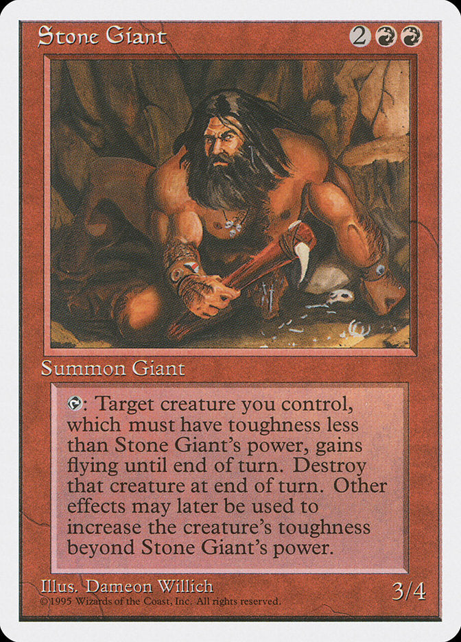 Stone Giant [Fourth Edition] | Galaxy Games LLC