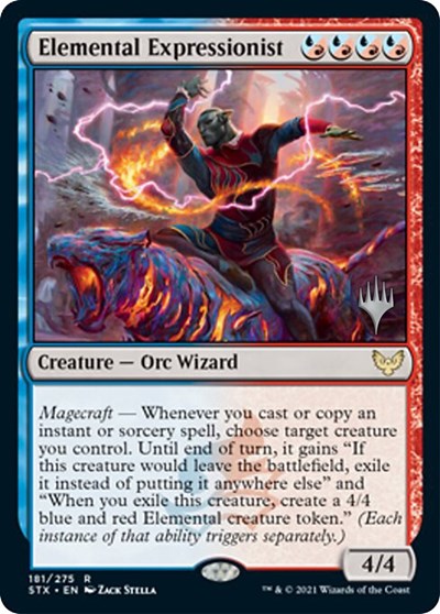 Elemental Expressionist (Promo Pack) [Strixhaven: School of Mages Promos] | Galaxy Games LLC