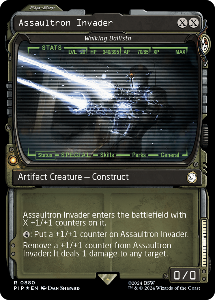 Assaultron Invader - Walking Ballista (Surge Foil) [Fallout] | Galaxy Games LLC