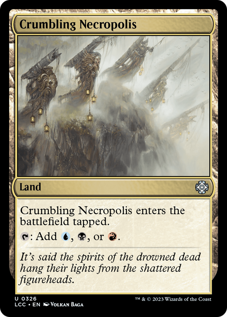 Crumbling Necropolis [The Lost Caverns of Ixalan Commander] | Galaxy Games LLC