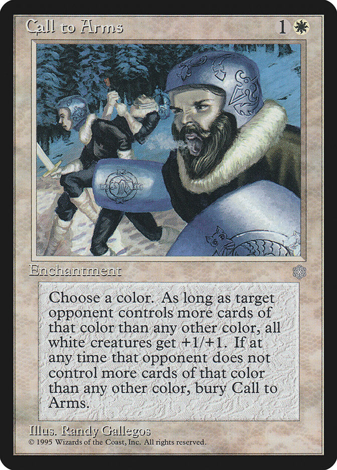 Call to Arms [Ice Age] | Galaxy Games LLC