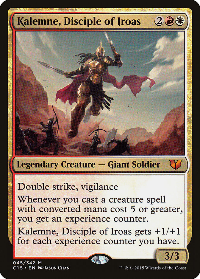 Kalemne, Disciple of Iroas [Commander 2015] | Galaxy Games LLC