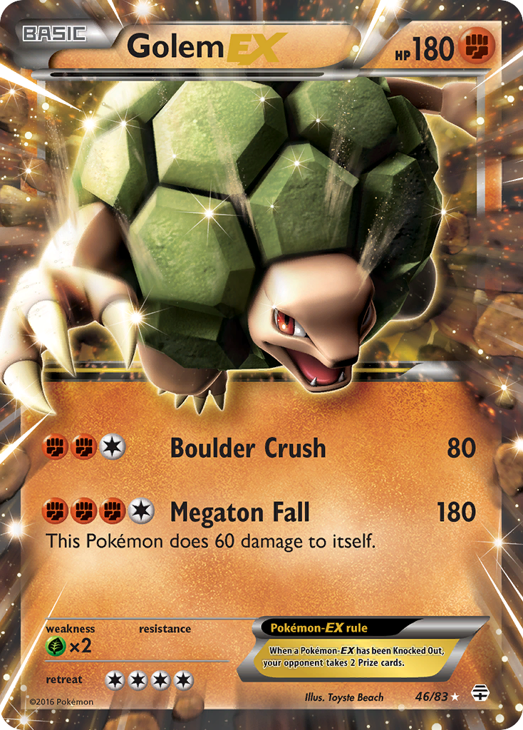 Golem EX (46/83) [XY: Generations] | Galaxy Games LLC