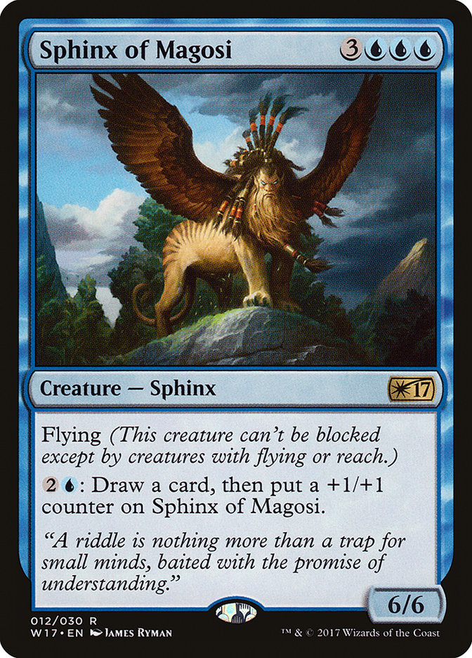 Sphinx of Magosi [Welcome Deck 2017] | Galaxy Games LLC