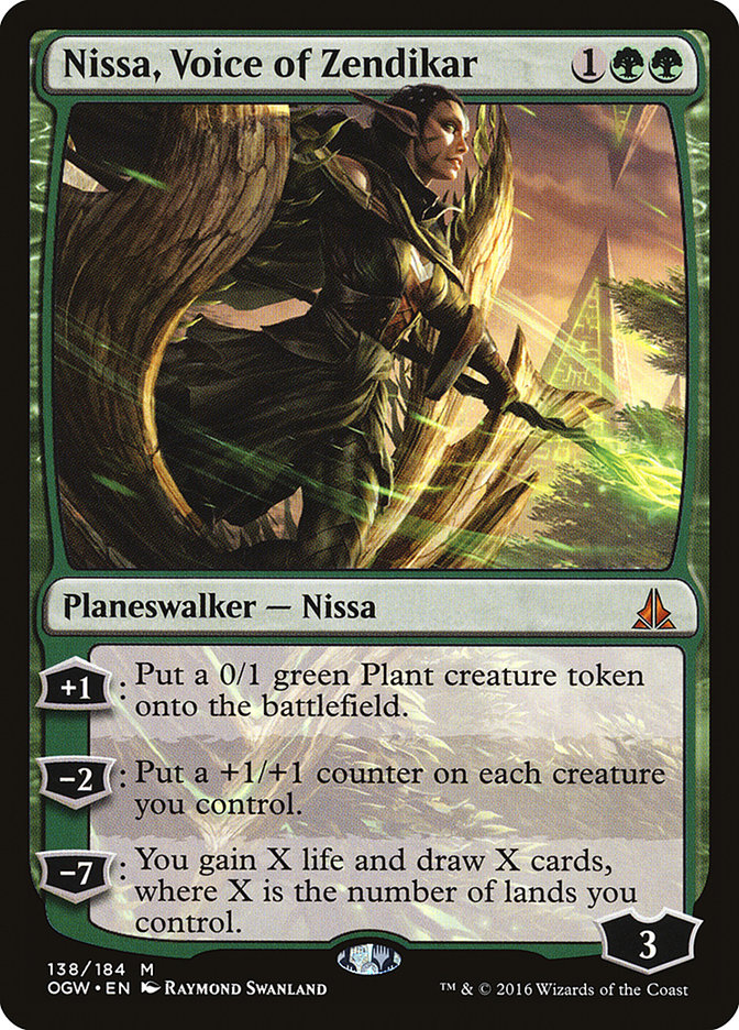 Nissa, Voice of Zendikar [Oath of the Gatewatch] | Galaxy Games LLC