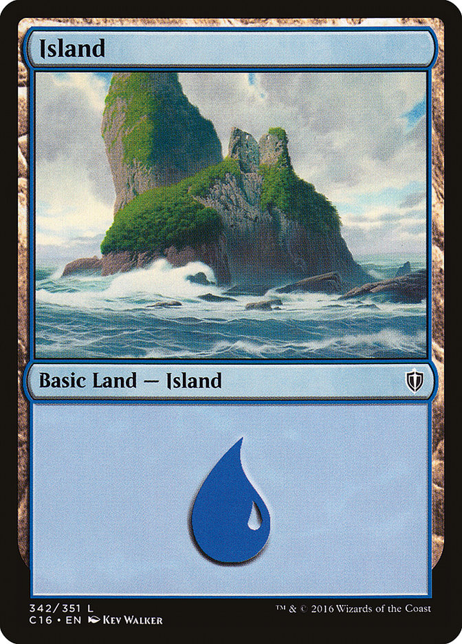 Island (342) [Commander 2016] | Galaxy Games LLC