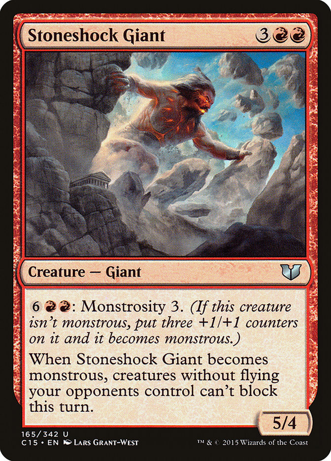 Stoneshock Giant [Commander 2015] | Galaxy Games LLC