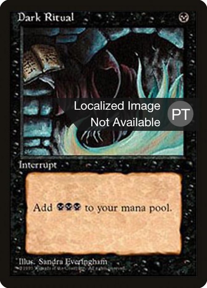 Dark Ritual [Fourth Edition (Foreign Black Border)] | Galaxy Games LLC