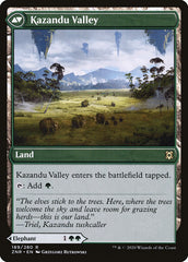 Kazandu Mammoth // Kazandu Valley [Zendikar Rising] | Galaxy Games LLC