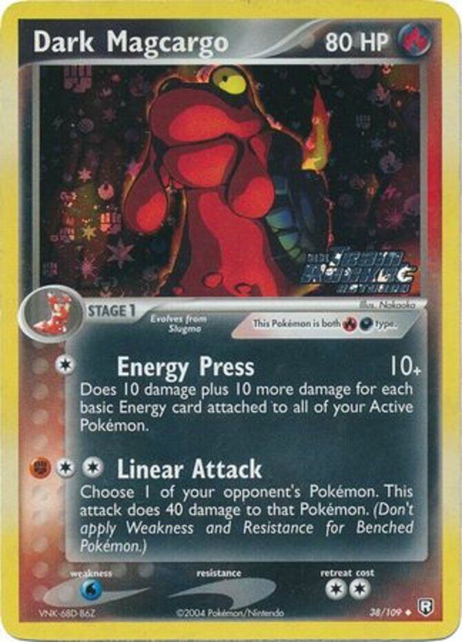 Dark Magcargo (38/109) (Stamped) [EX: Team Rocket Returns] | Galaxy Games LLC