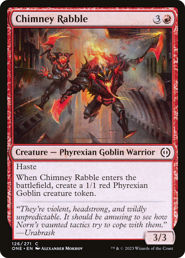 Chimney Rabble [Phyrexia: All Will Be One] | Galaxy Games LLC