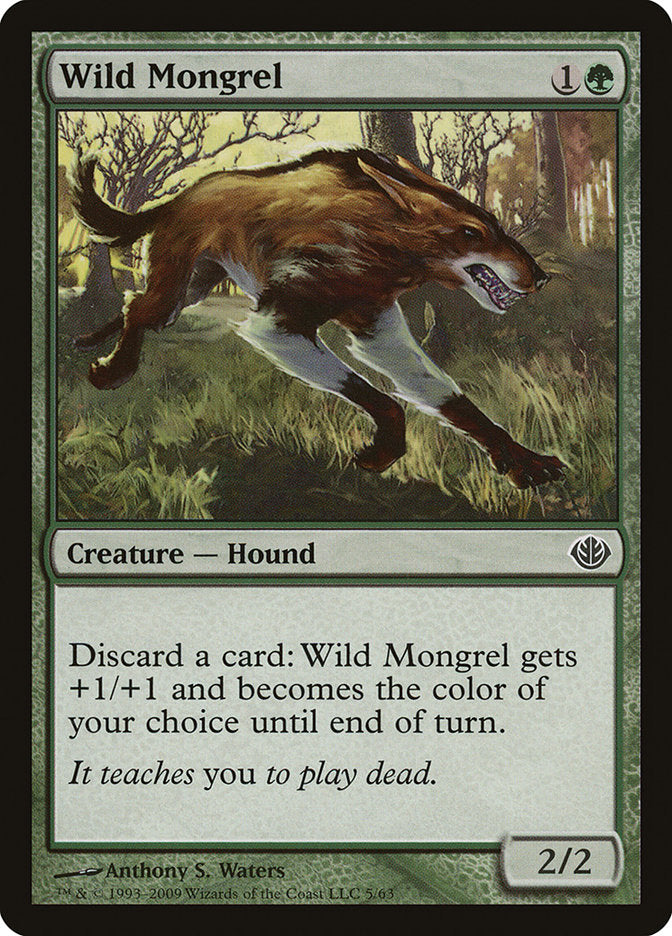 Wild Mongrel [Duel Decks: Garruk vs. Liliana] | Galaxy Games LLC