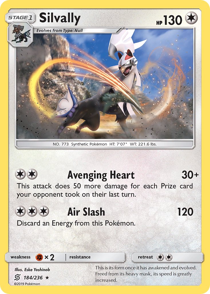 Silvally (184/236) (Theme Deck Exclusive) [Sun & Moon: Unified Minds] | Galaxy Games LLC