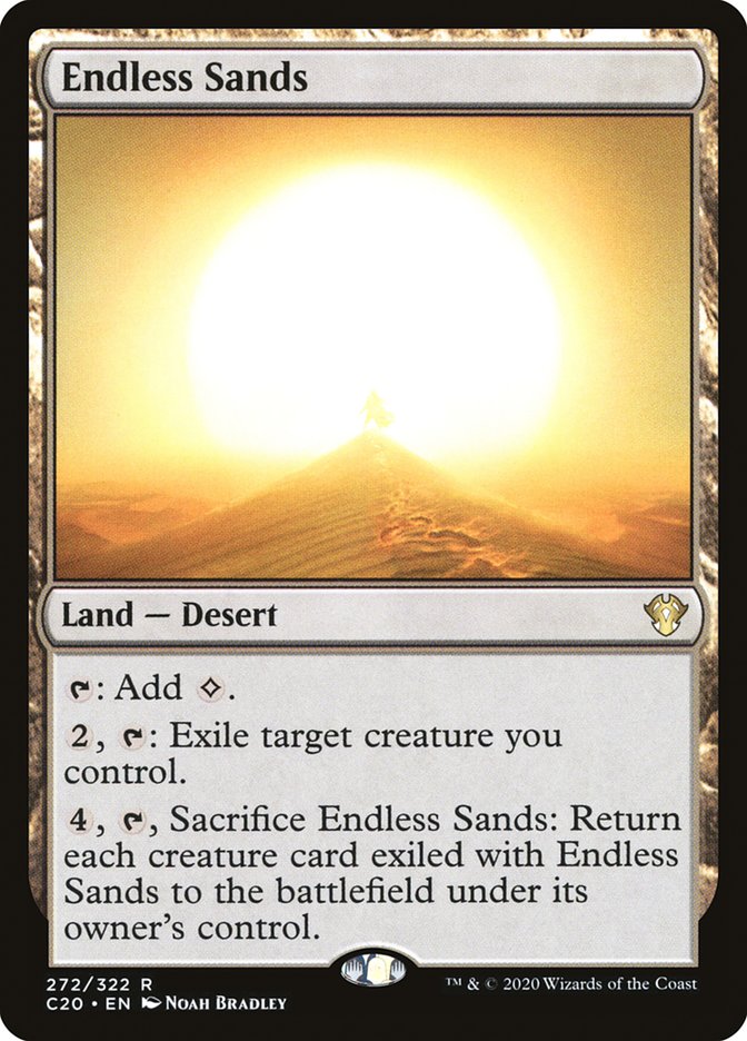 Endless Sands [Commander 2020] | Galaxy Games LLC