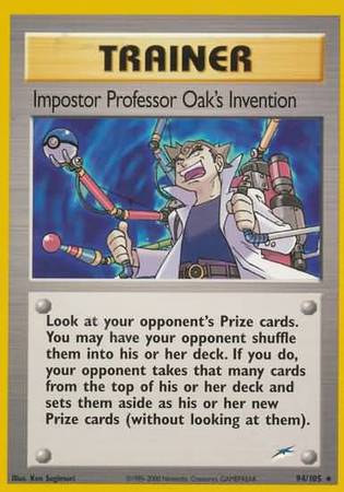 Impostor Professor Oak's Invention (94/105) [Neo Destiny Unlimited] | Galaxy Games LLC