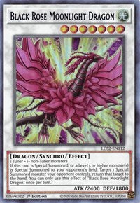 Black Rose Moonlight Dragon (Blue) [LDS2-EN112] Ultra Rare | Galaxy Games LLC