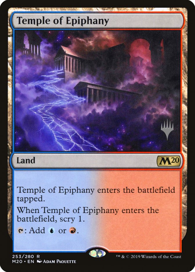 Temple of Epiphany (Promo Pack) [Core Set 2020 Promos] | Galaxy Games LLC