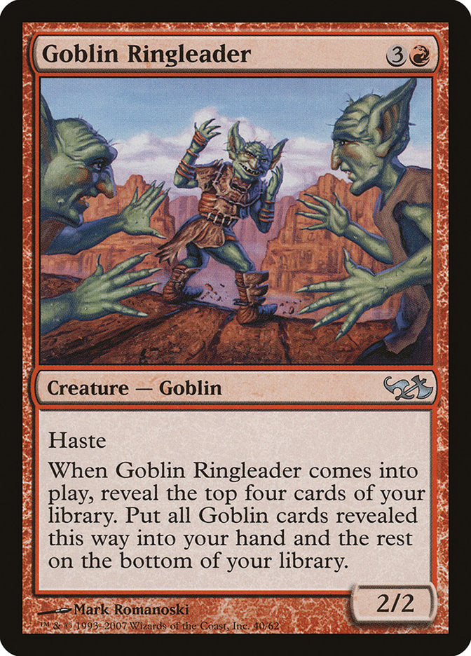 Goblin Ringleader [Duel Decks: Elves vs. Goblins] | Galaxy Games LLC