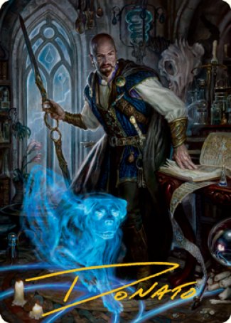 Mordenkainen Art Card (Gold-Stamped Signature) [Dungeons & Dragons: Adventures in the Forgotten Realms Art Series] | Galaxy Games LLC