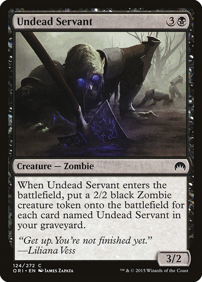 Undead Servant [Magic Origins] | Galaxy Games LLC