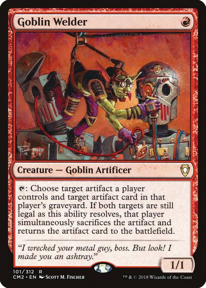 Goblin Welder [Commander Anthology Volume II] | Galaxy Games LLC