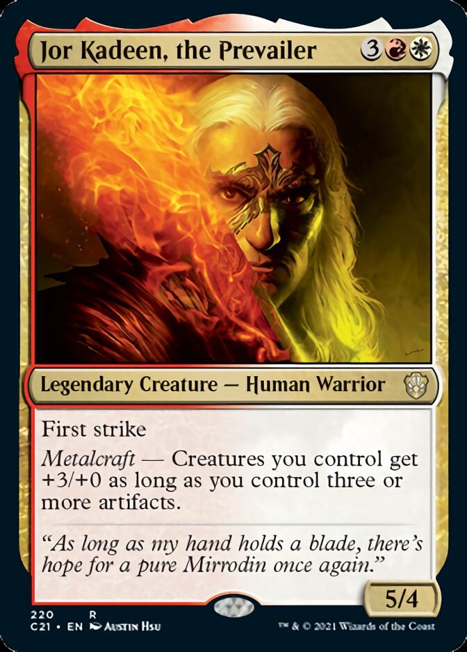 Jor Kadeen, the Prevailer [Commander 2021] | Galaxy Games LLC