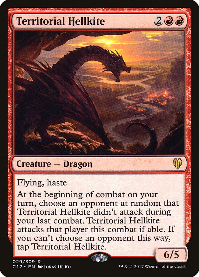 Territorial Hellkite [Commander 2017] | Galaxy Games LLC