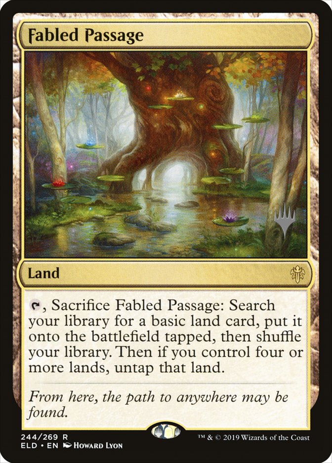 Fabled Passage (Promo Pack) [Throne of Eldraine Promos] | Galaxy Games LLC