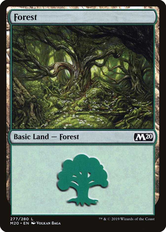 Forest (277) [Core Set 2020] | Galaxy Games LLC