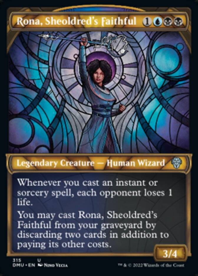 Rona, Sheoldred's Faithful (Showcase) [Dominaria United] | Galaxy Games LLC