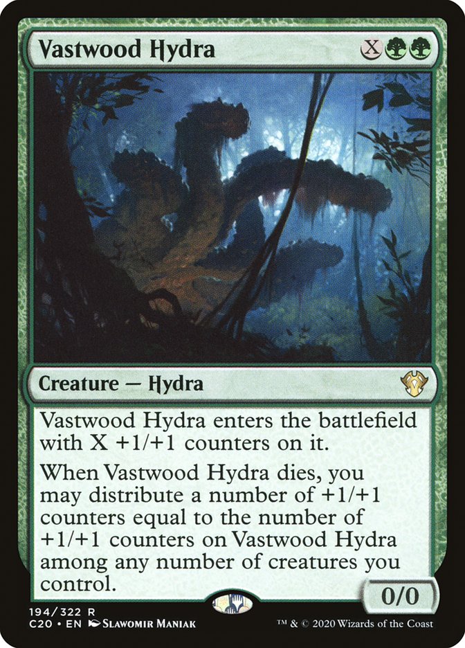 Vastwood Hydra [Commander 2020] | Galaxy Games LLC