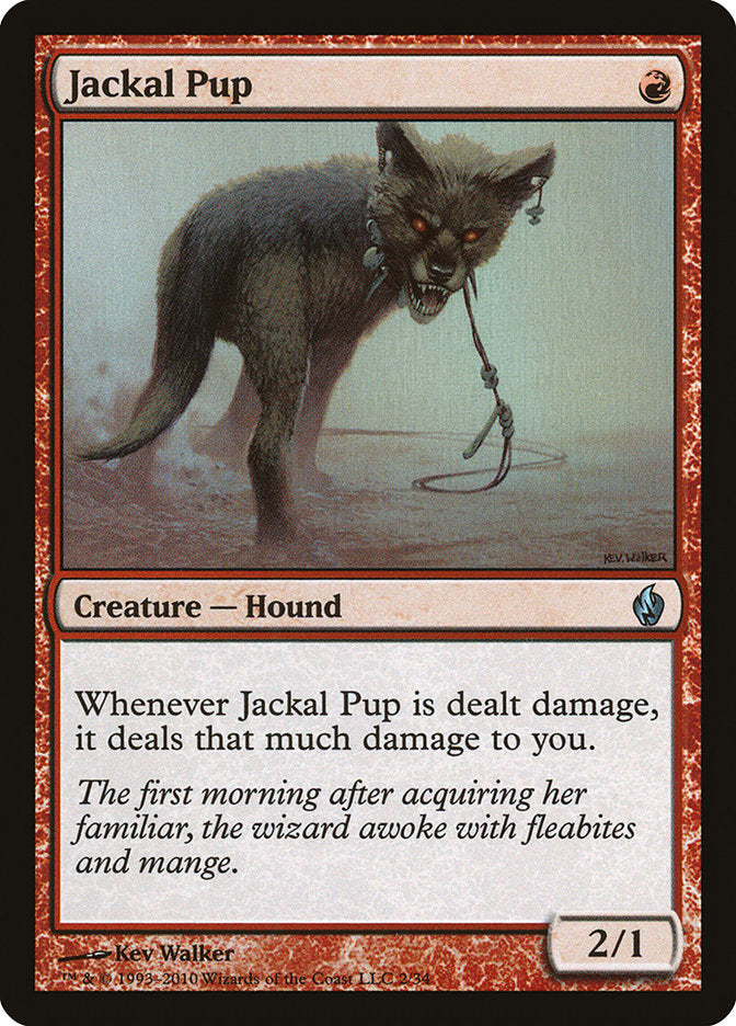 Jackal Pup [Premium Deck Series: Fire and Lightning] | Galaxy Games LLC