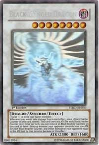 Black-Winged Dragon [TSHD-EN040] Ghost Rare | Galaxy Games LLC