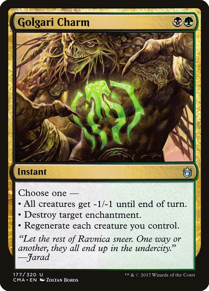 Golgari Charm [Commander Anthology] | Galaxy Games LLC