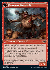 Fearful Villager // Fearsome Werewolf [Innistrad: Crimson Vow] | Galaxy Games LLC