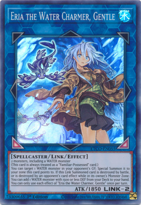 Eria the Water Charmer, Gentle [ETCO-EN055] Super Rare | Galaxy Games LLC