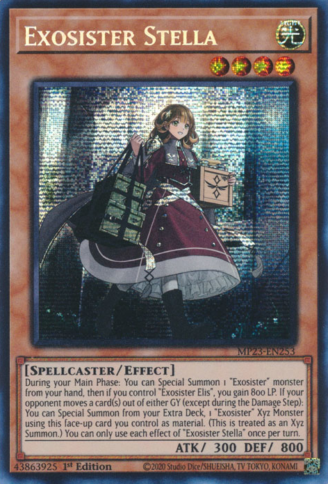 Exosister Stella [MP23-EN253] Prismatic Secret Rare | Galaxy Games LLC