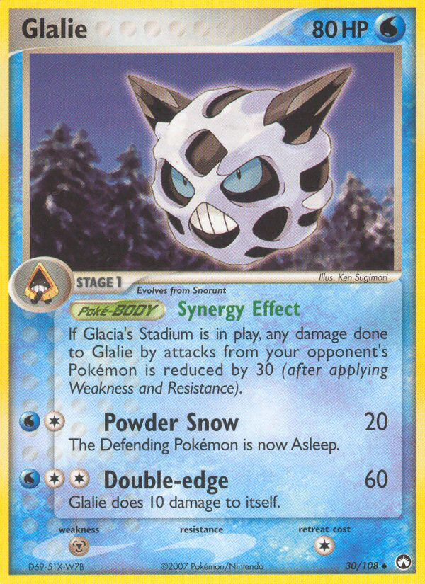 Glalie (30/108) [EX: Power Keepers] | Galaxy Games LLC