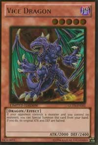 Vice Dragon [GLD3-EN002] Gold Rare | Galaxy Games LLC